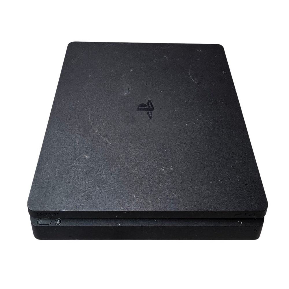 Sony PlayStation 4 PS4 Slim Console Jet Black CUH-2015A 500GB Video Game System
